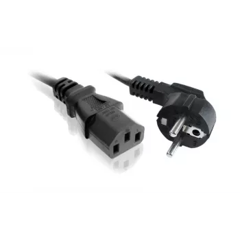 Tápkábel SAVIO CL-146 — 3 m, IEC C13 IEC Type E-re, fekete