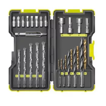 Ryobi RAK30MIX Drill bit set 30 pc(s)