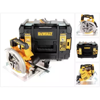 DeWALT DCS570NT-XJ kézi körfűrész 18,4 cm fekete, sárga 5500 ford/perc