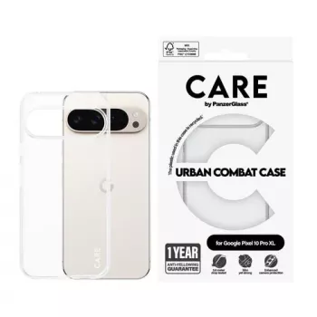 PanzerGlass CARE Flagship Case Urban Combat tok Google Pixel 10 Pro XL-hez, átlátszó