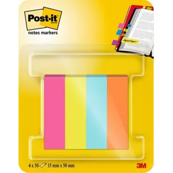 3M Post-it Page Marker 670-4-POP assorted 4x50 lap/csomag