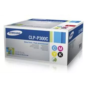 Samsung CLP-P300C/ELS tonerpatron többes csomag fekete, cián, bíbor, sárga