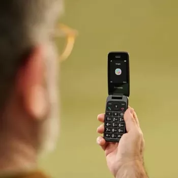 Panasonic KX-TU410EXB mobiltelefon kagylótelefon fekete