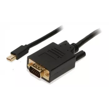 2-Power CAB0027A Mini DisplayPort-VGA videoadapter kábel 1 m fekete