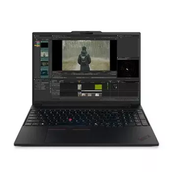 Lenovo ThinkPad P16s Gen 5 21XE000YPB laptop, 16 inch érintőképernyő, Intel Core Ultra 7 356H, 64GB LPDDR5X, 1TB SSD, NVIDIA RTX PRO 1000 Blackwell, Windows 11 Pro, angol (EU) billentyűzet, fekete