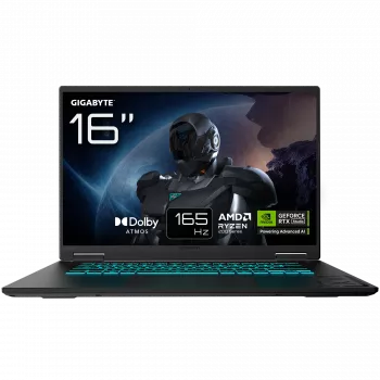 Gigabyte GAMING A16 3WHK3EEC94SH 16 inch QHD+ AMD Ryzen 7 260 16GB 1TB SSD RTX 5070 Windows 11 Home angol billentyűzet 2 év garancia