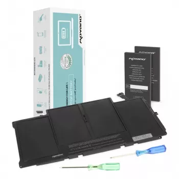 MOVANO akkumulátor A1377 Apple MacBook Air 13 A1496 A1405-höz - 7200 mAh (54,72 Wh)
