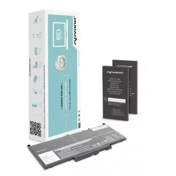 MOVANO J60J5 GG4FM MC34Y akkumulátor Dell E7270 E7470 laptopokhoz – 7200 mAh (55 Wh)