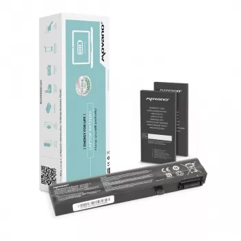 MOVANO BTY-M6H akkumulátor MSI CX62 GE62 GE72 GL72 PE70 laptopokhoz – 4400 mAh (48 Wh)