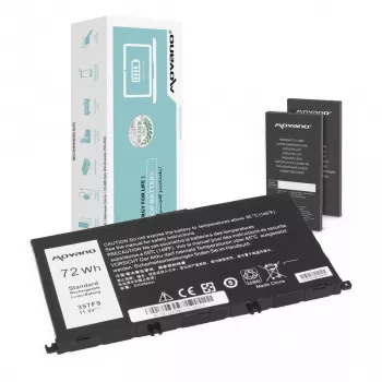 MOVANO akkumulátor 357F9 Dell Inspiron 5577 7557-hez - 6300 mAh (72 Wh)