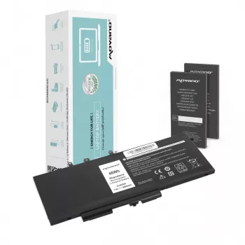 MOVANO GJKNX akkumulátor Dell Latitude 5280 5480 5490 5590 laptopokhoz – 6000 mAh (46 Wh)