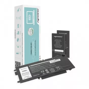 MOVANO K5XWW akkumulátor Dell Latitude 5289 7390 2-in-1 laptopokhoz – 4200 mAh (32 Wh)
