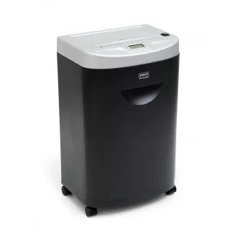 WALLNER JP 830C iratmegsemmisítő, keresztvágó, 8 lap, 15L, fekete