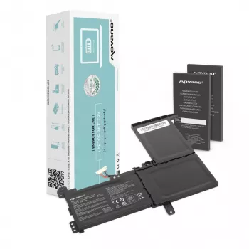 MOVANO B31N1637 akkumulátor Asus VivoBook S15 S510 F510-hez - 3600 mAh (41 Wh)