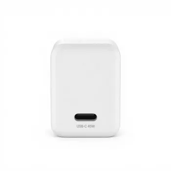 Crong Ultra Compact GaN USB-C 45W PD 3.0 PPS fali töltő (fehér)