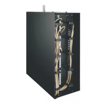 Vaddio Middle Atlantic 4U fali rack ház - fekete - 19