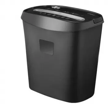 Deli E9947 részecskevágó szaggató, 10 lap kapacitás, 18L tartály, fekete