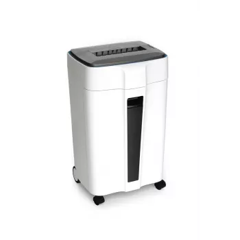 WALLNER HD-300 C2 iratmegsemmisítő cross-cut papírszaggató, 10 lap, 21 L, fekete