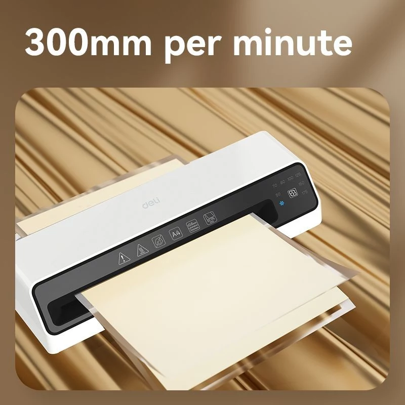 DELI ET103 irodai laminálógép A4