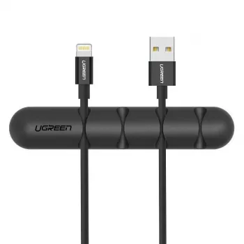 UGREEN 4 foglalatos kábelrögzítő klipsz (2 darabos csomag) - fekete