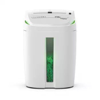 Kobra Hybrid C4 Cross Cut iratmegsemmisítő, P-4, 10-12 lap, 27L, fekete
