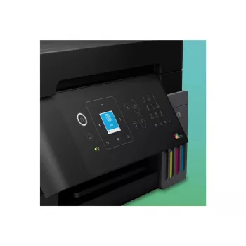 Epson L5390 multifunkciós tintatartályos nyomtató - színes - A4 - 33 oldal/perc - fax - Wi-Fi - LAN - ADF 30 lap - fekete