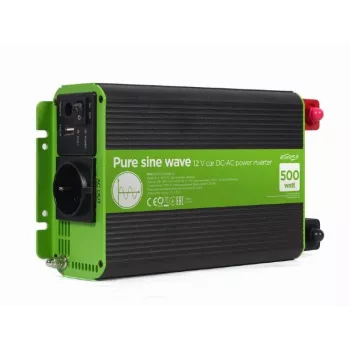 Gembird 12V-ról 230V-ra tiszta szinuszos inverter 500W