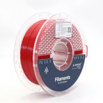 GEMBIRD PETG filament High Speed, 1,75 mm, 1 kg, piros