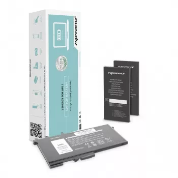 MITSU 3DDDG akkumulátor Dell Latitude 5280 5480 5495 5580-hoz - 3000 mAh (34 Wh)