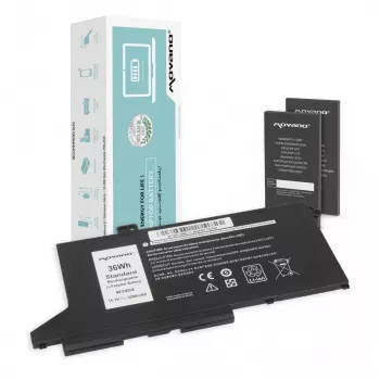 MITSU akkumulátor WY9DX Dell Latitude 5520 5420 Precision 3560-hoz - 3200 mAh (36 Wh)