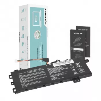 MITSU B21N1818 akkumulátor Asus Vivobook 15 A512 R512 X512-höz - 4150 mAh (32 Wh)