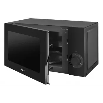 AMICA Microwave Oven AMGF17M2B with Grill, 17L, 700W, Black