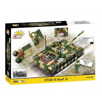 COBI KLOCKI StuG III Ausf. G építőkocka-készlet - 955 darab