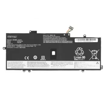 MITSU akkumulátor Lenovo ThinkPad X1 Yoga 4 5 Carbon 7 8 3325 mAh (51 Wh) 15.36V