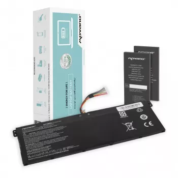 MOVANO akkumulátor AP19B8K Acer Aspire 3 A314-22 A315-56 A315-57 A315-58 A317-hez - 3400 mAh (39 Wh)