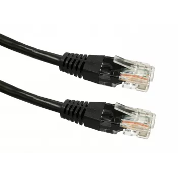TB patchkábel Cat.6 RJ45 UTP 1m fekete