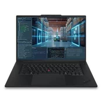 Lenovo ThinkPad P1 Gen 9 21UE000LGE mobil munkaállomás, 16 inch WUXGA IPS, Intel Core Ultra 7 356H, 32GB LPDDR5x, 1TB SSD, NVIDIA RTX PRO 1000 Blackwell 8GB, Windows 11 Pro, német billentyűzet