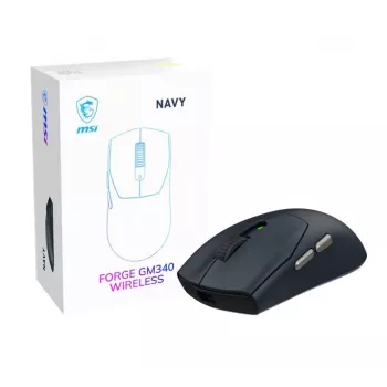 MSI Forge GM340 vezeték nélküli gamer egér navy