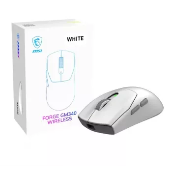 MSI Forge GM340 vezeték nélküli gamer egér fehér