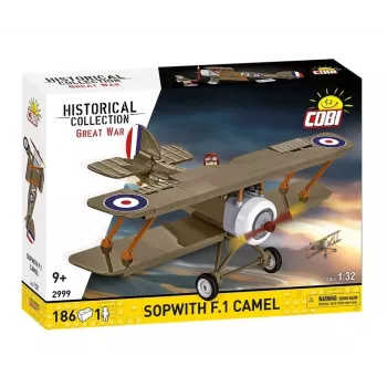 COBI 186 elem HC GREAT WAR / 2999 / Sopwith F.1 Camel
