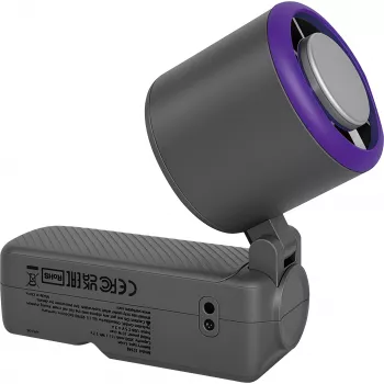 Verbatim Cool'n' Go Ice Touch Pro kézi ventilátor szürke/lila