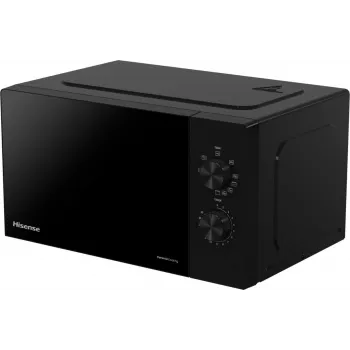 Hisense 741470 szabadon álló mikrohullámú sütő 700W 20L fekete