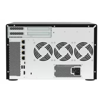 QNAP TVS-h1277AX-R5-16G 12 rekeszes QuTS hero NAS, 8x 3.5 SATA + 4