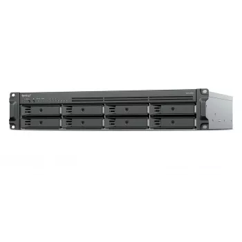 Synology RackStation RS1226RP+ 2U rack NAS szerver 8 rekesszel és két redundáns tápegységgel