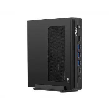 MSI PRO DP10 A14MG-004EU mini PC – Intel Pentium G7400, 8GB RAM, 128GB SSD, Windows 11 Pro, fekete