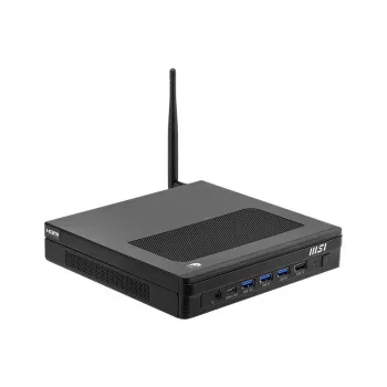 MSI PRO DP10 A14MG-004EU mini PC – Intel Pentium G7400, 8GB RAM, 128GB SSD, Windows 11 Pro, fekete