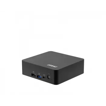 MSI Cubi NUC AI+ 3MG-003BEU mini PC, Intel Core Ultra 9 386H, operációs rendszer nélkül, Wi-Fi 7, fekete