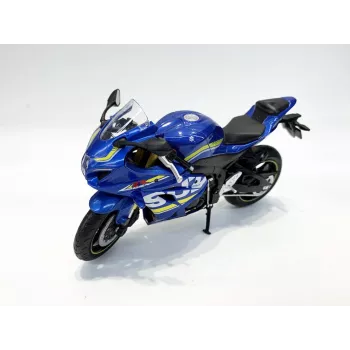 PULIO MSZ 1/12 Suzuki GSX-R1000 kék diecast motormodell
