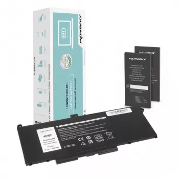 MITSU akkumulátor RJ40G Dell Latitude 5520 5420 Precision 3560 készülékhez - 3000 mAh (46 Wh)