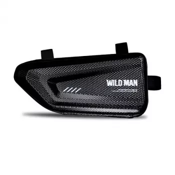 WILDMAN E4 kerékpáros váztáska L 1,5L fekete